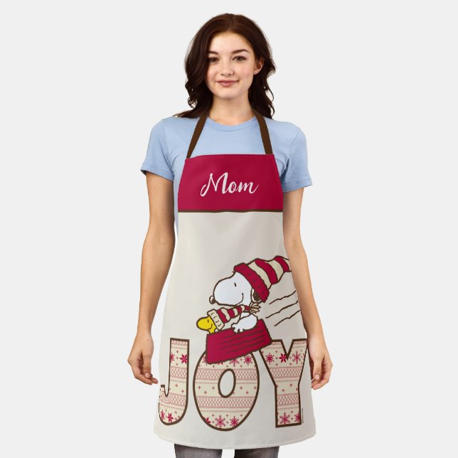 Delantal Cacahuetes | Snoopy & Woodstock Joy Sled Ride (Gastado)
