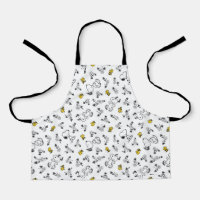 Cacahuetes | Snoopy & Woodstock Patrón de flores B