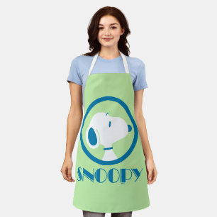 Delantal Cacahuetes Sueños de Deco Azul Snoopy