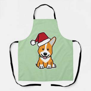 Delantal cachorro cachorro corgi Pembroke galés sombrero de