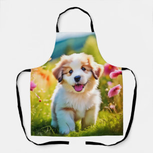 Delantal Cachorro Esponjoso Adorable