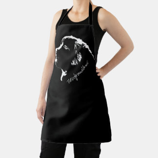 Delantal Cachorros de Newfoundland Puppy Dog Lover Aprons
