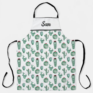 Delantal Cactus All Over Print Apron, Personaliza esto