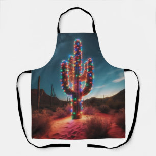 Delantal Cactus del desierto de Navidad del suroeste