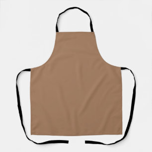 Delantal Café au lait (color sólido)