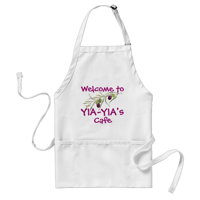 Delantal Café de Yia Yia (Frente)