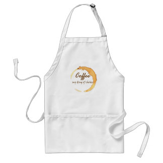 Delantal Café - mi droga de la opción