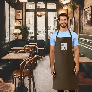 Delantal Cafe noir - añadir protector de logotipo