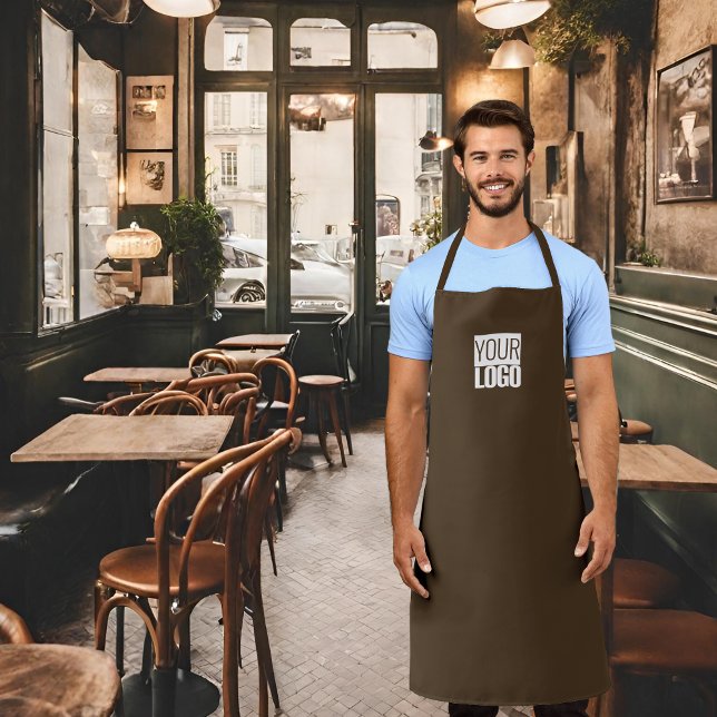 Delantal Cafe noir - añadir protector de logotipo (Subido por el creador)