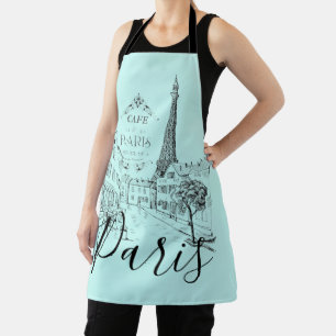Delantal Cafe Paris
