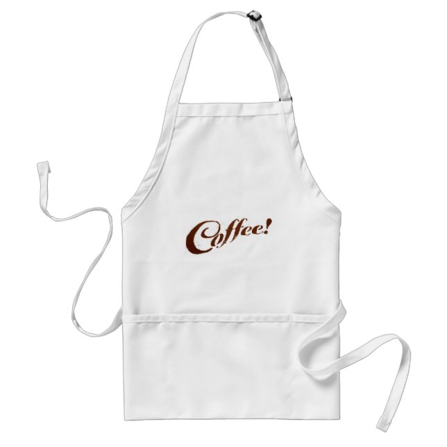 Delantal Café por motivos de café - Apron (Frente)