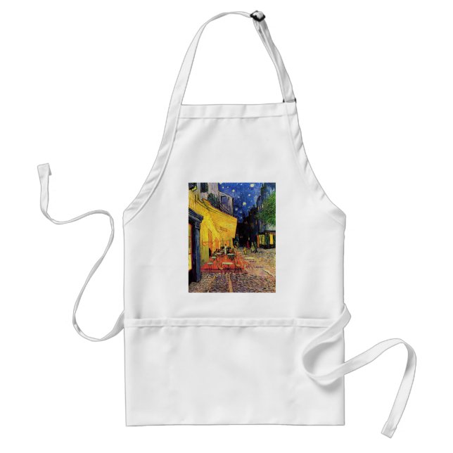 Delantal Cafe Terrace Place du Forum Van Gogh Bella Artes (Frente)