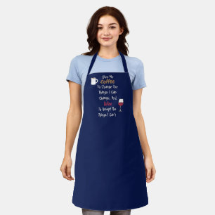 Delantal Café Y Vino Apron