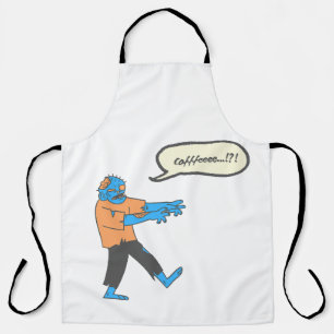 Delantal Café zombie