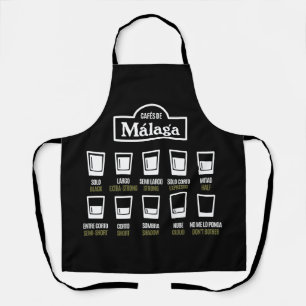 Delantal Cafés de Málaga