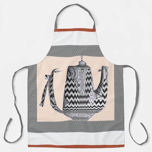 Delantal Cafetera Extraordinaria Chef Kitchen Craft (Anverso)