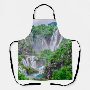 Delantal Caída de agua de los lagos Plitvice