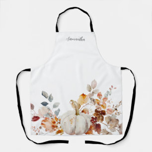 Delantal Caída de calabaza otoño personalizada