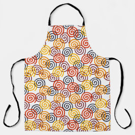 Delantal Caída de Swirls