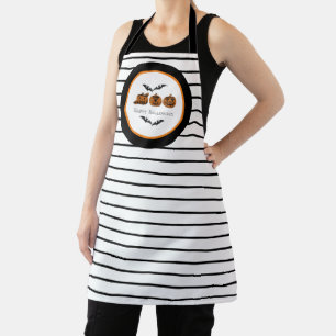 Delantal Caída/Halloween/Calabaza Apron