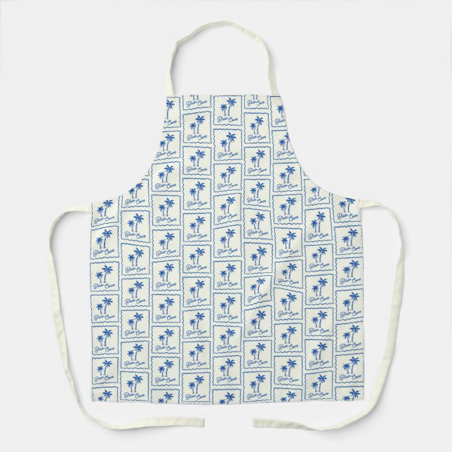 Delantal Cala Azul (Anverso)