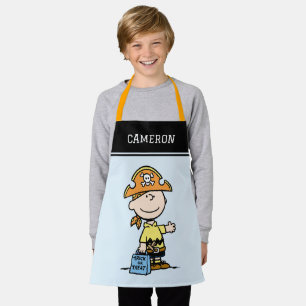 Delantal Calabaza Charlie Brown Pirata Halloween