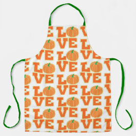 Delantal Calabaza de amor