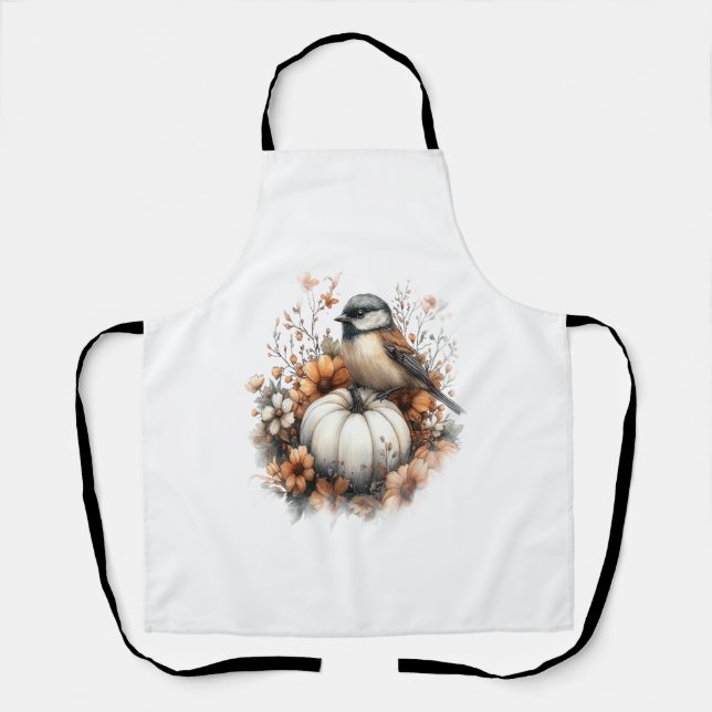 Delantal Calabaza de camisas de pollo (Anverso)
