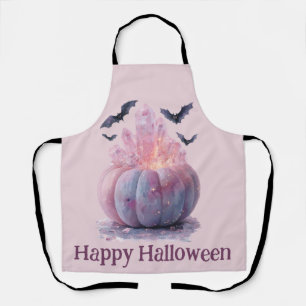 Delantal Calabaza de cristal Feliz estética de Halloween
