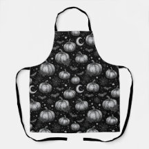 Calabaza de Halloween en blanco y negro, murciélag