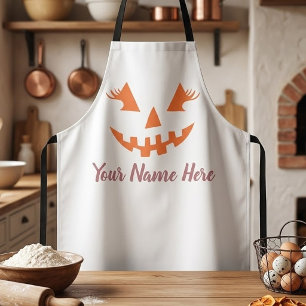 Delantal Calabaza de Halloween personalizada femenina Jack
