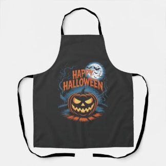 Delantal Calabaza de Jack espeluznante de Halloween