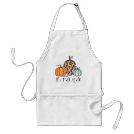 Delantal Calabaza de moda de otoño | “Es otoño, chicos” cit
