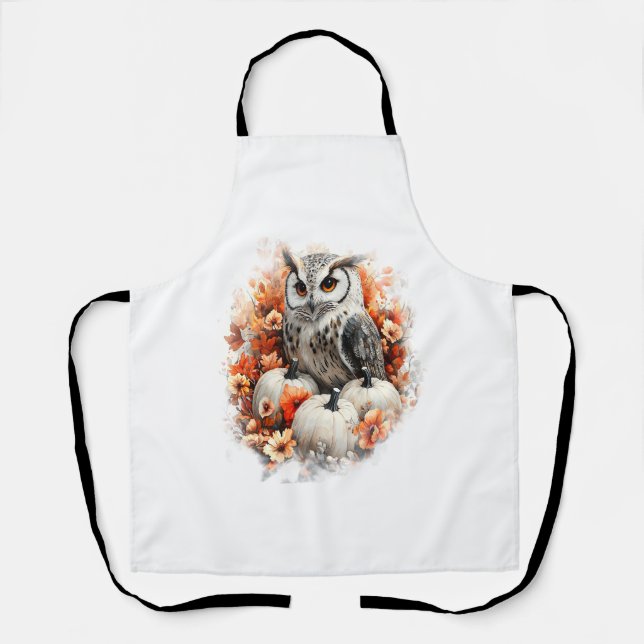 Delantal Calabaza de Owl Country (Anverso)