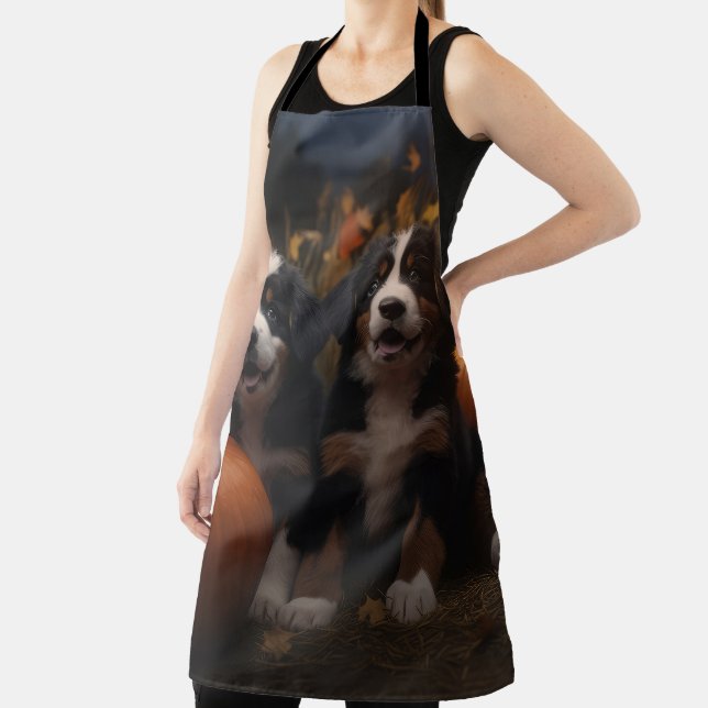 Delantal Calabaza deslumbrante del otoño de la montaña de B (in situ)