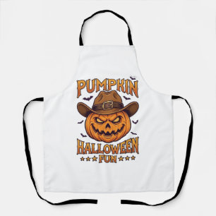 Delantal Calabaza diversión de Halloween Jack Lanterna Somb
