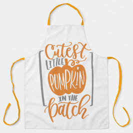 Delantal Calabaza en parche