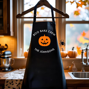 Delantal Calabaza personalizada de Boo Crew - Personalizada