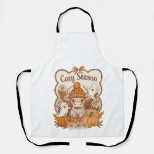 Delantal Calabaza-Vaca de Terralta Fantasma Halloween