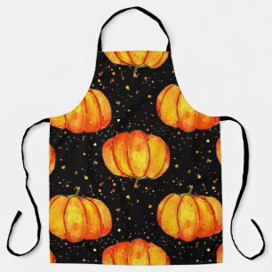 Delantal Calabazas acuáticas de otoño, impresión de Hallowe