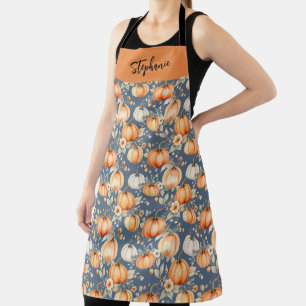 Delantal Calabazas Apron de cocina personalizadas
