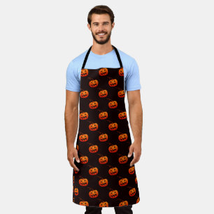Delantal Calabazas De Halloween, Truco O Tratamiento De Cal