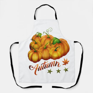 Delantal Calabazas otoñales
