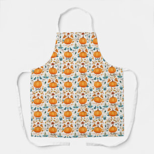 Delantal Calabazas otoñales Imprimir Apron
