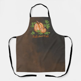 Delantal Calabazas Rustic Fall Sweet Fall