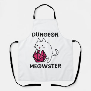 Delantal Calabozo Meowster Gato Divertido