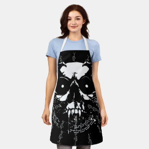 Delantal Calavera