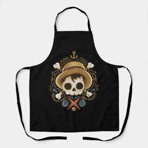 Delantal Calavera de pirata