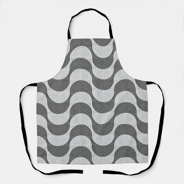 Delantal Calçada portuguesa de Lisboa Rossio (Anverso)