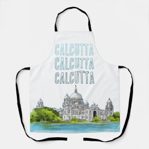 Delantal Calcuta "Monumento Victoria" Kolkata bengalí